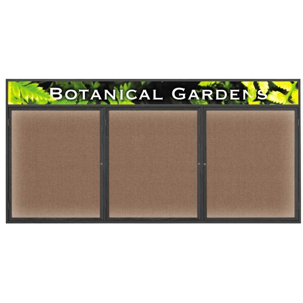 Open Faced Traditional Corkboard, 48x36"